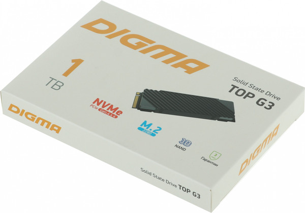 Изображение товара SSD диск Digma Top G3 M.2 2280 1TB DGST4001TG33T