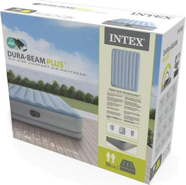 Изображение товара Надувной матрас Intex 64159 (встроенный USB насос)