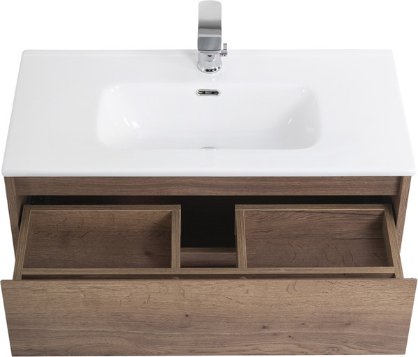 Изображение товара Тумба с умывальником BelBagno KRAFT39-800/390-2C-SO-RT + BB800/390ETL