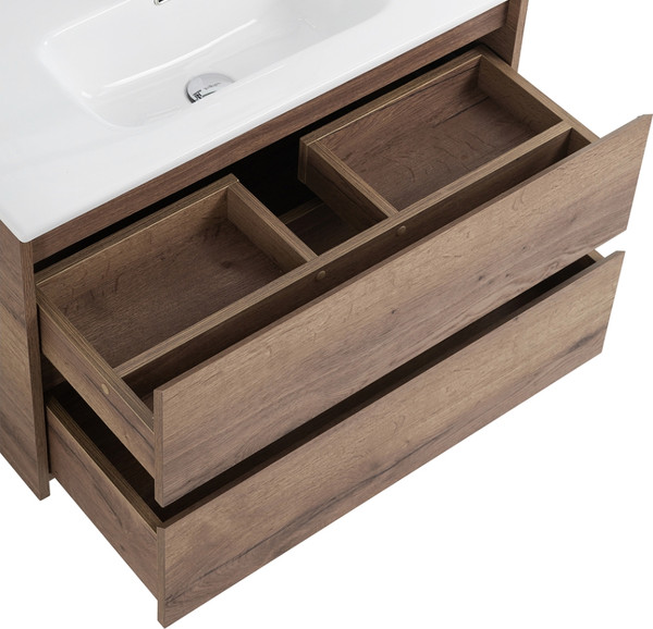 Изображение товара Тумба с умывальником BelBagno KRAFT39-800/390-2C-SO-RT + BB800/390ETL