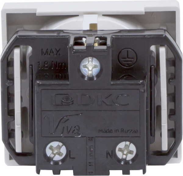 Изображение товара Розетка DKC Viva / 45025 (серый)