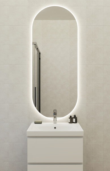 Изображение товара Зеркало Cersanit Eclipse Fusion 60x145 / 64816 (с подсветкой)
