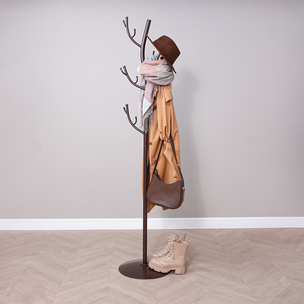 Изображение товара Вешалка для одежды ЗМИ Дерево / ВНП 211 (коричневый)