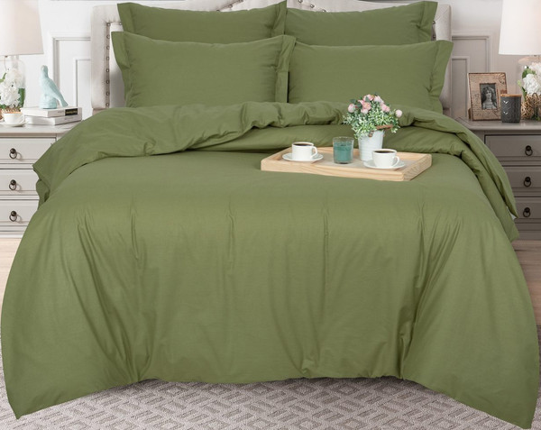 Изображение товара Пододеяльник АртПостель Олива на молнии 979 (150x200)