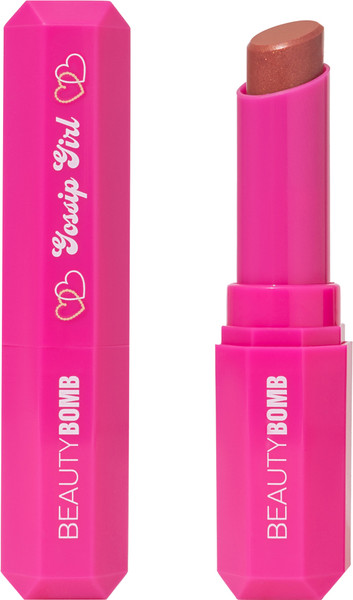 Изображение товара Помада для губ Beauty Bomb Gossip girl тон 02 кораллово-розовый с золотистым шиммером