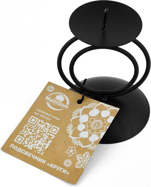 Изображение товара Подсвечник Мультидом Круги DA5-327