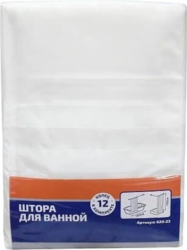 Изображение товара Шторка-занавеска для ванны VanStore Полоски Peva 620-23