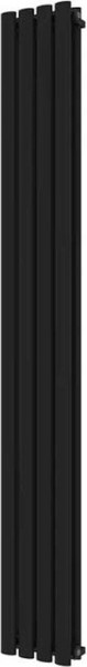 Изображение товара Радиатор стальной Faberg Anicassa 2 (черный матовый RAL-9005, 4 секции)