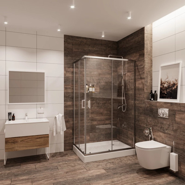 Изображение товара Душевой уголок Niagara NG-6610-08 120x80x195 (прозрачное стекло)