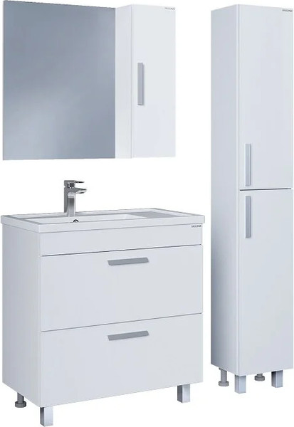 Изображение товара Шкаф-пенал для ванной Grossman Нео-30 / 303042-1K