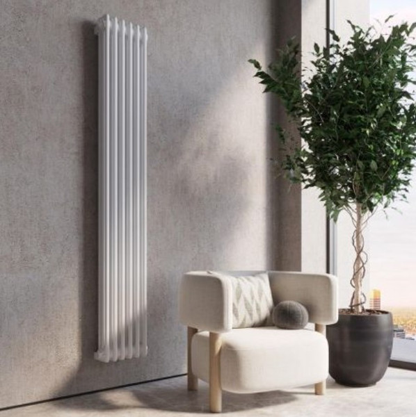 Изображение товара Радиатор стальной Faberg Extra 3 (черный матовый RAL-9005, 4 секции)