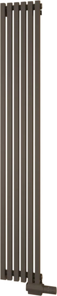 Изображение товара Радиатор стальной Faberg Toben 1/30 (черный матовый RAL-9005, 8 секций)