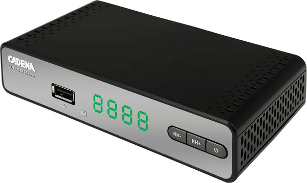 Изображение товара Тюнер цифрового телевидения Cadena CDT-2351SB (черный)