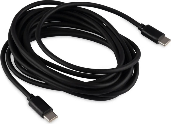 Изображение товара Кабель Buro BU-USB-CC-3M-100W USB Type-C (m)-USB Type-C (m) (3м, черный)