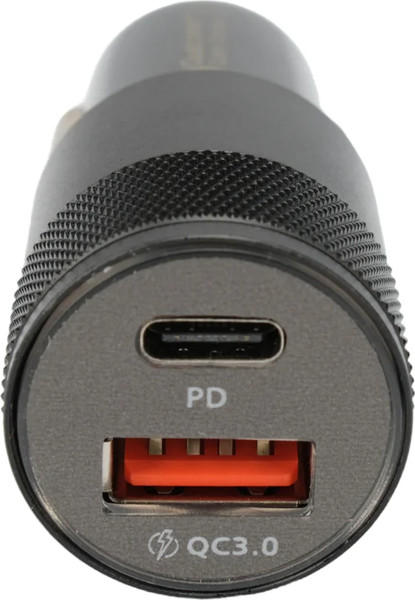 Изображение товара Адаптер питания автомобильный Cablexpert MP3A-UC-CAR24 (черный)