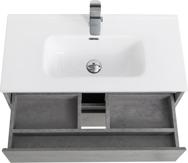 Изображение товара Тумба с умывальником BelBagno 39-800/390-2C-SO-CG + BB800/390ETL