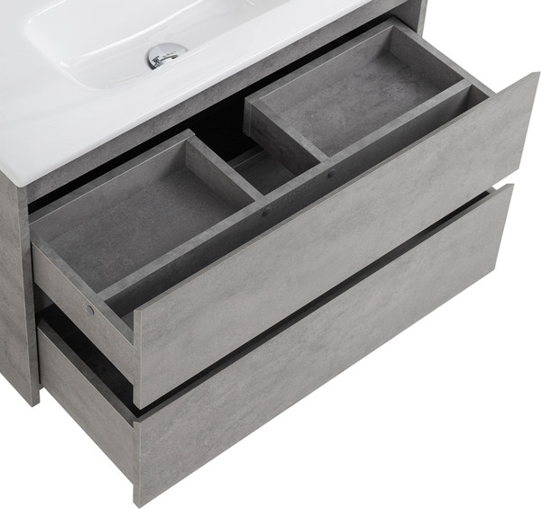 Изображение товара Тумба с умывальником BelBagno 39-800/390-2C-SO-CG + BB800/390ETL