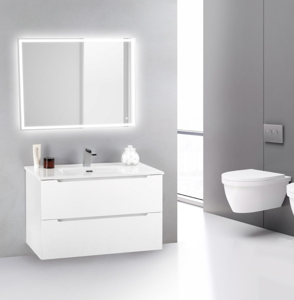 Изображение товара Тумба с умывальником BelBagno 39-800/390-2C-SO-BL-P + BB800/390ETL