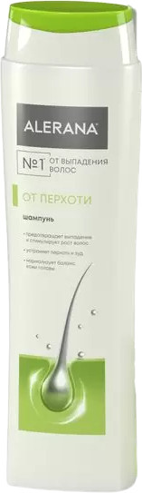 Изображение товара Шампунь для волос Alerana Против перхоти (400мл)