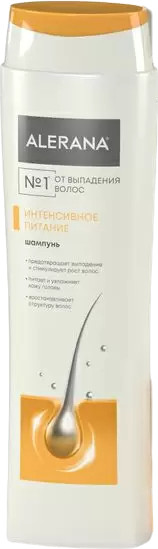 Изображение товара Шампунь для волос Alerana Интенсивное питание (400мл)