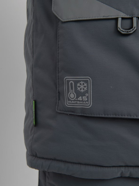 Изображение товара Костюм для охоты и рыбалки Huntsman Yukon Ice-45°C (р.48-50/182-188, серый/черный)