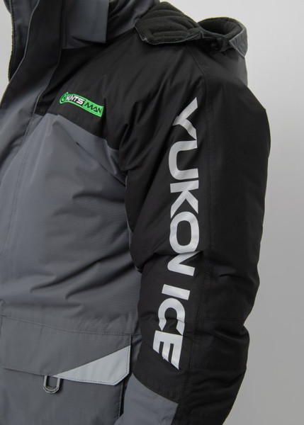 Изображение товара Костюм для охоты и рыбалки Huntsman Yukon Ice-45°C (р.56-58/182-188, серый/черный)