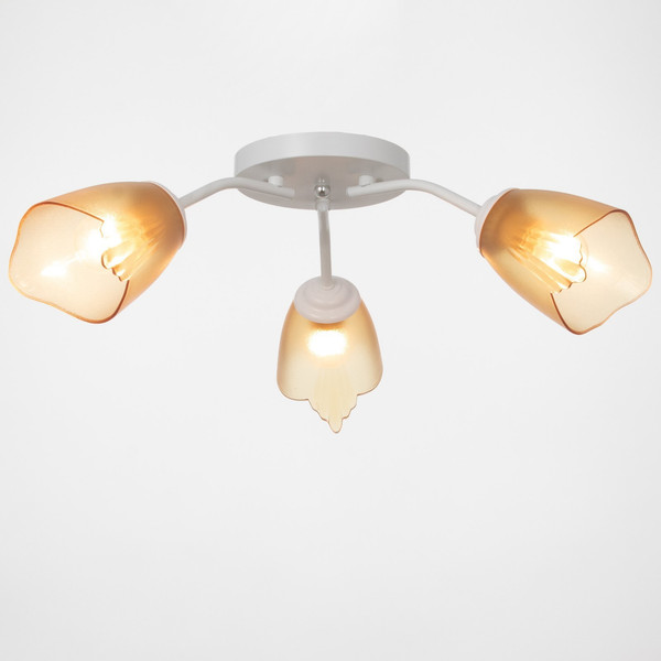 Изображение товара Люстра BayerLux Оникс 4533449 (белый/коричневый)