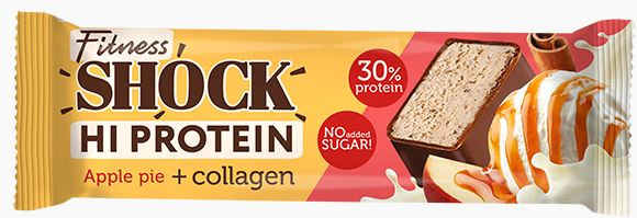 Изображение товара Набор протеиновых батончиков FitnesShock Яблоко-корица (12x40г)