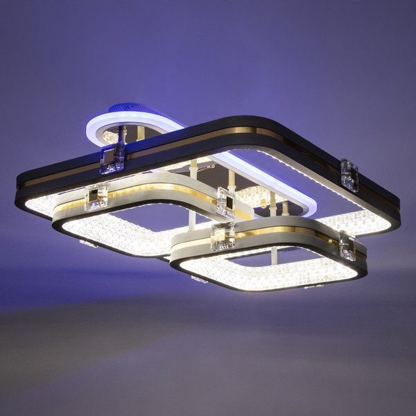 Изображение товара Люстра BayerLux Люминара 9644097 (серый/золото)