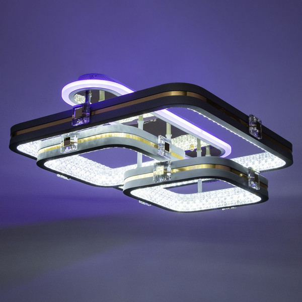 Изображение товара Люстра BayerLux Люминара 9644097 (серый/золото)