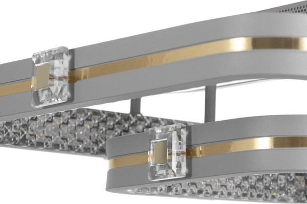 Изображение товара Потолочный светильник BayerLux Люминара 9644096 (серый/золото)