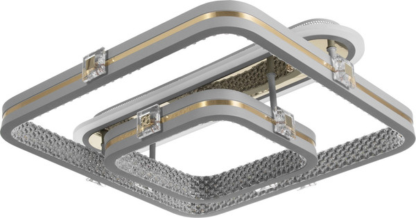 Изображение товара Потолочный светильник BayerLux Люминара 9644096 (серый/золото)
