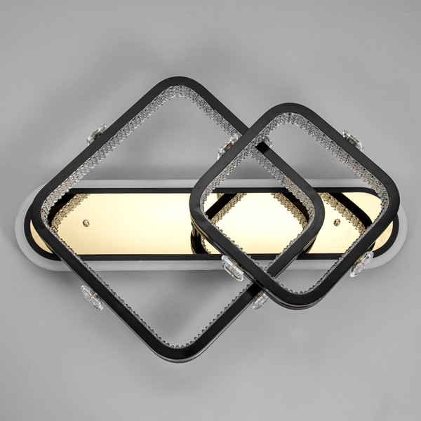 Изображение товара Потолочный светильник BayerLux Круз 9644095 (черный/золото)