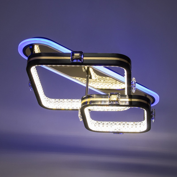 Изображение товара Потолочный светильник BayerLux Круз 9644095 (черный/золото)