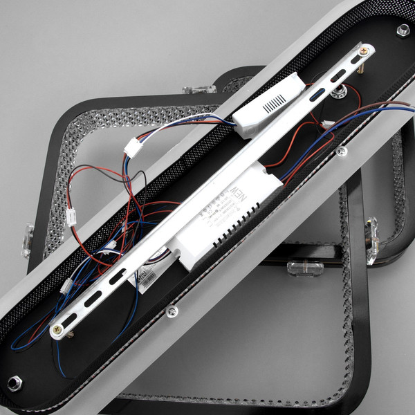 Изображение товара Потолочный светильник BayerLux Круз 9644095 (черный/золото)