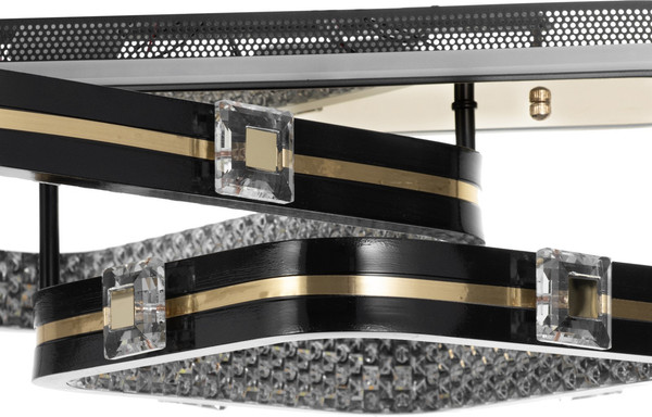 Изображение товара Потолочный светильник BayerLux Круз 9644095 (черный/золото)