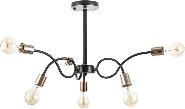 Изображение товара Люстра BayerLux Рипли 9920219 (черный/золото)