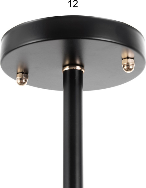 Изображение товара Люстра BayerLux Рипли 9920219 (черный/золото)