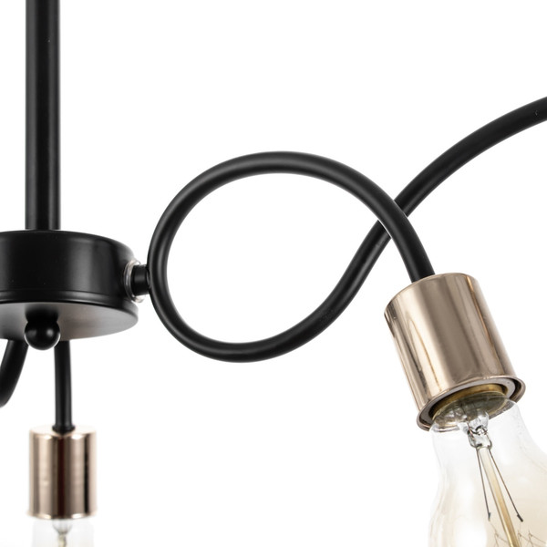 Изображение товара Люстра BayerLux Рипли 9920219 (черный/золото)