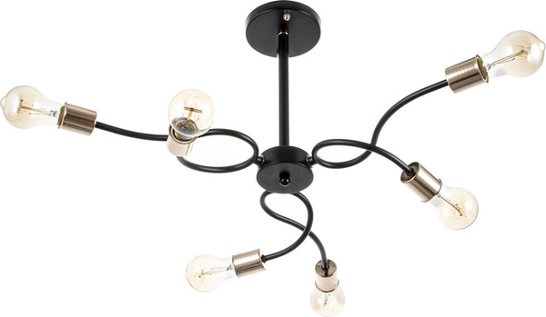 Изображение товара Люстра BayerLux Рипли 9920219 (черный/золото)