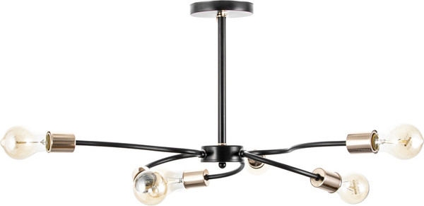 Изображение товара Люстра BayerLux Рипли 9920219 (черный/золото)
