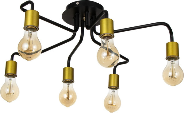 Изображение товара Люстра BayerLux 2721/6 / 7562811 (черный/золото)