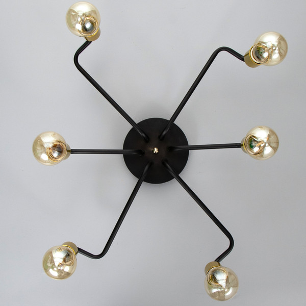 Изображение товара Люстра BayerLux 2721/6 / 7562811 (черный/золото)