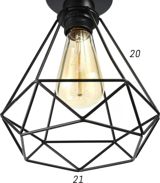 Изображение товара Потолочный светильник BayerLux Адри 4438545 (черный)