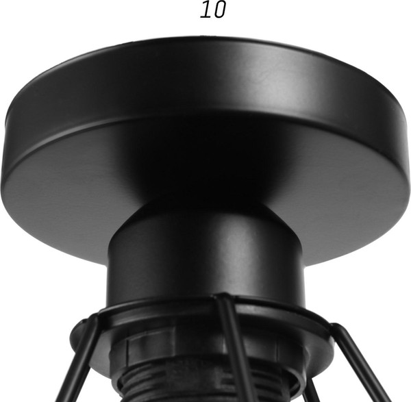 Изображение товара Потолочный светильник BayerLux Адри 4438545 (черный)