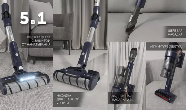 Изображение товара Пылесос Polaris PVCS 4050 (темно-синий)