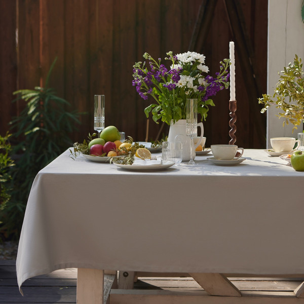 Изображение товара Скатерть Этель Kitchen 146x180 / 10472145 (светло-серый)