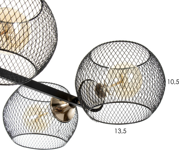 Изображение товара Люстра BayerLux Эстэт 9643987 (черный)