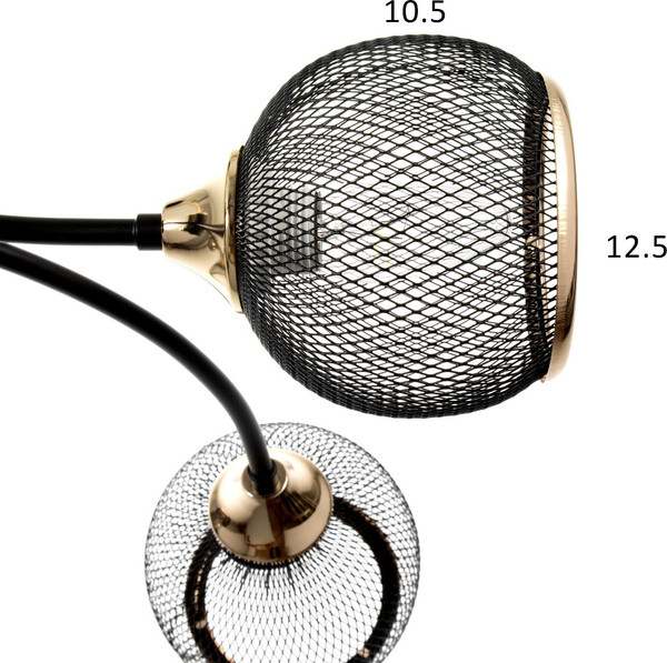 Изображение товара Люстра BayerLux Круэлла 9643988 (черный)