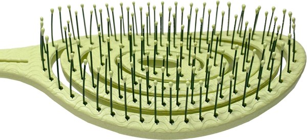 Изображение товара Расческа-массажер Solomeya Detangling Bio Hair Brush / 14-2046 (зеленый)